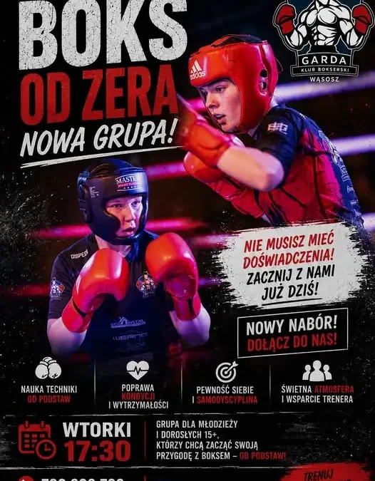 Boks od zera – nowa grupa w Gardzie!