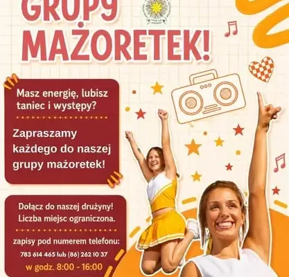 Zapisy na zajęcia artystyczne i taneczne – ruszamy od połowy września!