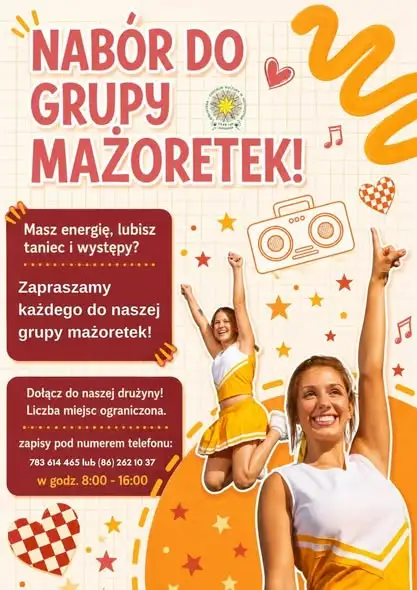 Zapisy na zajęcia artystyczne i taneczne – ruszamy od połowy września!