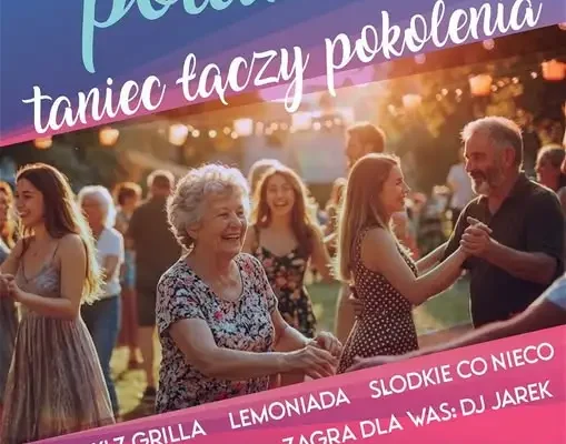 Letnia potańcówka w Grajewie: Taniec łączy pokolenia już 22 sierpnia