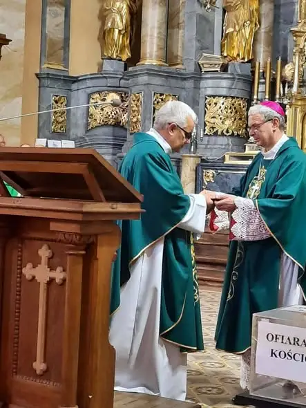 Stowarzyszenie „Nasz Szczuczyn” powitało nowego proboszcza parafii w Szczuczynie