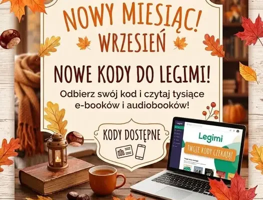 Biblioteka w Rajgrodzie zaprasza po nowe kody Legimi na wrzesień