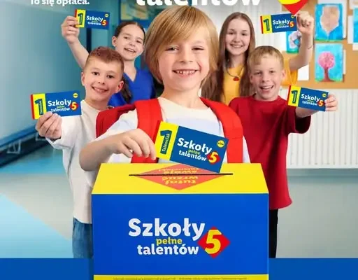 SP2 w Grajewie po raz piąty w akcji Lidla „Szkoły Pełne Talentów” – zachęca do zbierania talenciaków