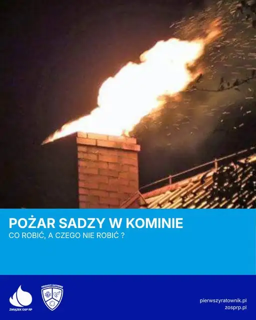 Pożar sadzy w kominie – jak reagować i czego unikać przed sezonem grzewczym