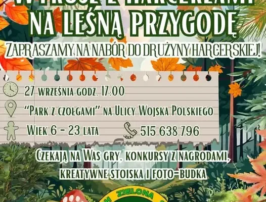 Nabór do drużyny harcerskiej w Grajewie – pierwsza zbiórka już 27 września