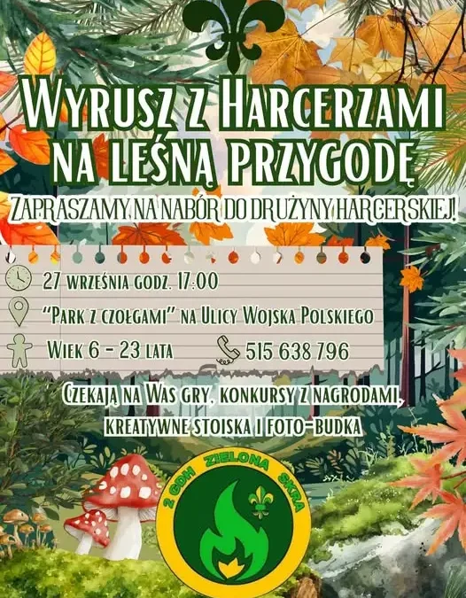 Nabór do drużyny harcerskiej w Grajewie – pierwsza zbiórka już 27 września