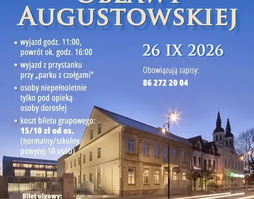 Wyjazd do Domu Pamięci Obławy Augustowskiej – zapisy trwają