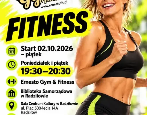 Fitness w Radziłowie startuje 2 października – zapisy trwają