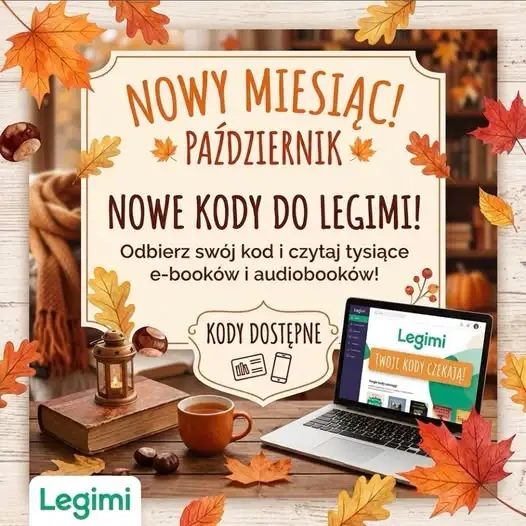 Nowe kody do Legimi dostępne w Bibliotece w Rajgrodzie