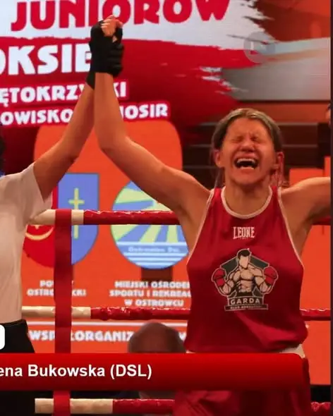 Lena Bukowska ze złotem Mistrzostw Polski U-19 w boksie