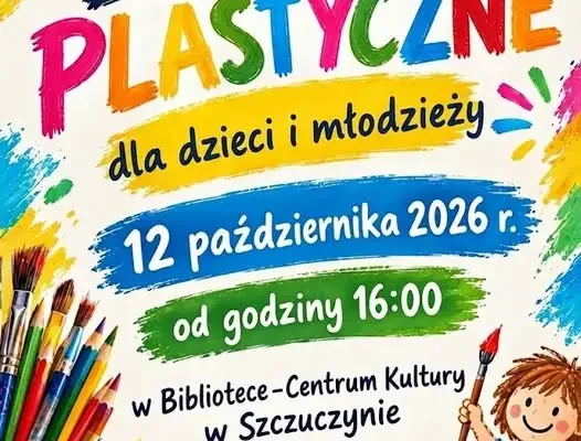 Zajęcia plastyczne w Bibliotece-Centrum Kultury w Szczuczynie