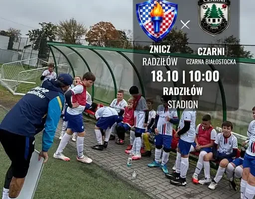 Znicz Radziłów zagra z Czarnymi Czarna Białostocka – niedzielny mecz II ligi wojewódzkiej