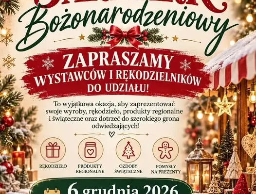 Radziłów szuka wystawców na Jarmark Bożonarodzeniowy 6 grudnia