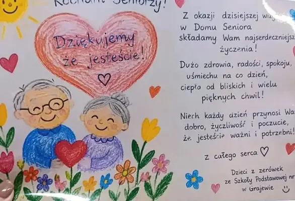 Międzypokoleniowe spotkanie w Grajewie z okazji Europejskiego Dnia Seniora