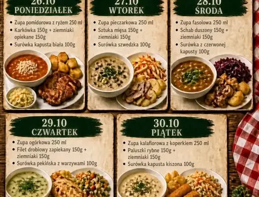 Nowe menu w Rajgrodzie: Danie Dnia za 32 zł