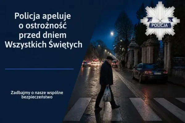 Policja ostrzega przed Wszystkich Świętych. Jak zadbać o bezpieczeństwo?