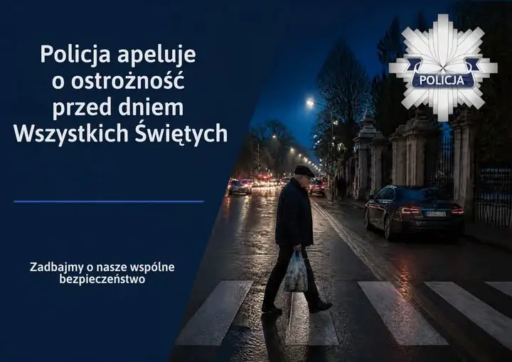 Policja ostrzega przed Wszystkich Świętych. Jak zadbać o bezpieczeństwo?