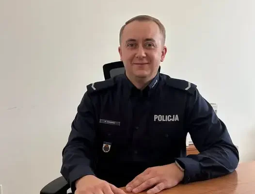 Sierżant Michał Dziekoński nowym dzielnicowym w Rajgrodzie – rejon nr 8