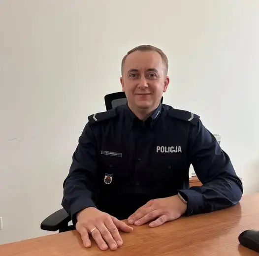 Sierżant Michał Dziekoński nowym dzielnicowym w Rajgrodzie – rejon nr 8